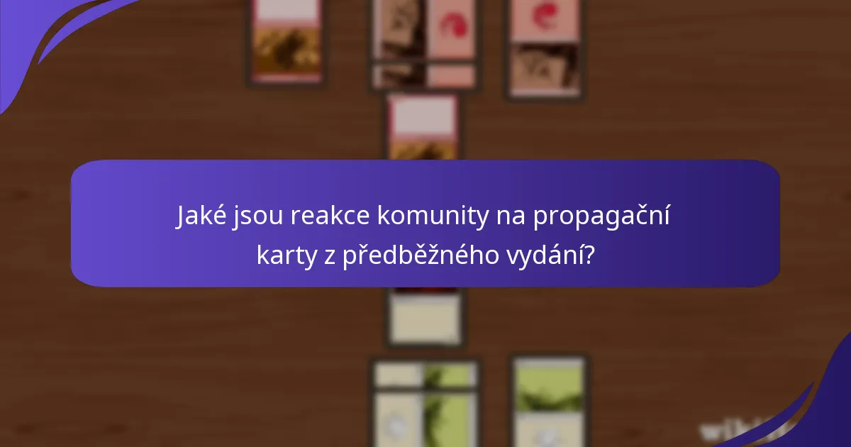 Jak propagační karty ovlivňují harmonogramy akcí a seznamy balíčků?