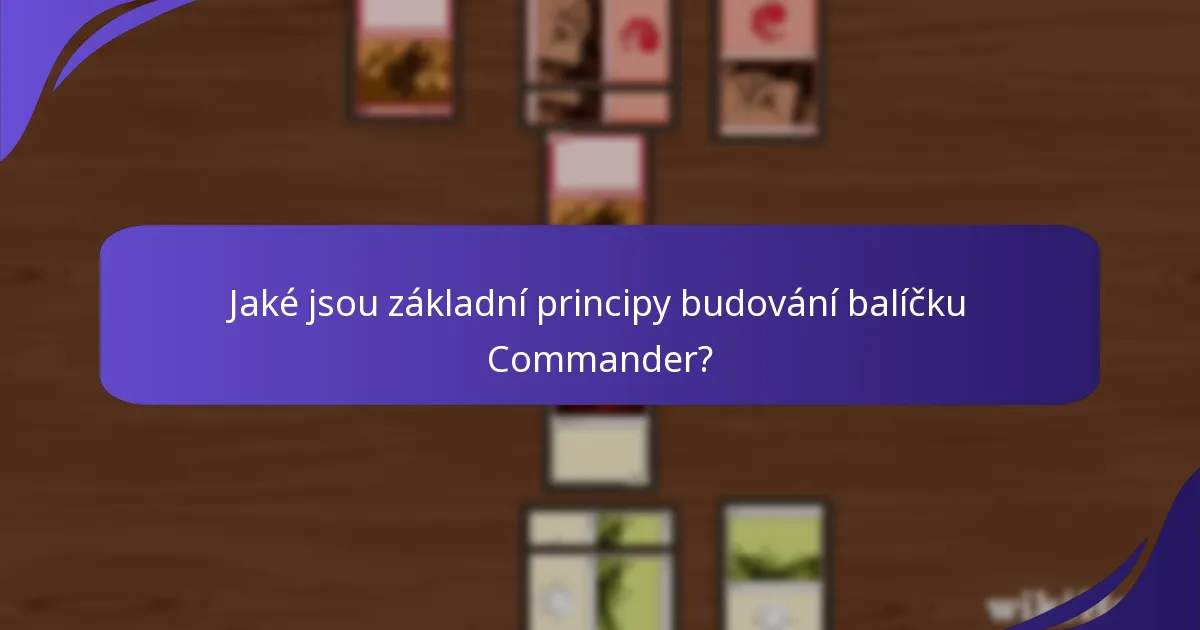 Jaké jsou efektivní herní strategie v Commanderu?